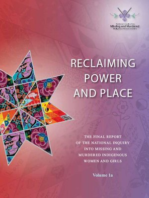 cover image of Reclaiming Power and Place. Volume 1a